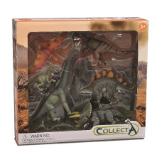 COLLECTA dinozauru rotaļu komplekts Aizvēsturiskā dzīve 6 gab., 89494