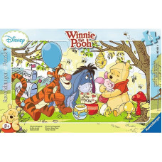 Plakanā Frame Puzzle 15pcs. Winnie the Pooh R06018