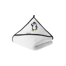 AKUKU PENGUIN bath towel 100x100cm A1240_WHITE