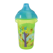 MUNCHKIN CLICK LOCK Deco Training drinking bowl 9m + 266ml, 011 892 Green Giraffe