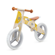 KINDERKRAFT Runner 2021 balance bike, natural yellow, KRRUNN00YEL0000