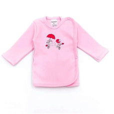 GAMEX shirt BIRDS 401167, 62 size. pink