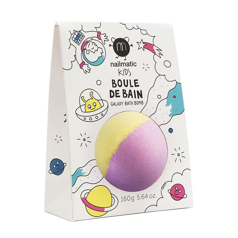 NAILMATIC KIDS Bubble bath ball 160g., Spoutnik 701SPOUTNIK