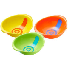 Bowls MUNCHKIN indicator heat WHITE-HOT (3 pcs) 012 100