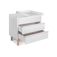 TROLL SCANDY dresser with changing top White DRS-SC0002