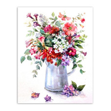 TSVETNOY Diamond painting 40x50cm Flower Rhapsody, LG023e