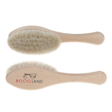 BOCIOLAND wood hairbrush with natural super soft bristle BOC0533