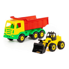 POLESIE dump truck with tractor-loader P 44914