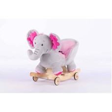 TO-MA Rocking with rubber wheels ELEPHANT, WJ-658R