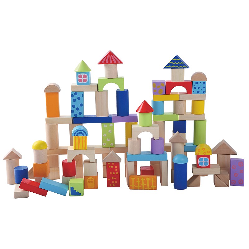 GERARDOS TOYS Wooden building blocks 100pcs GT61308 (44602)