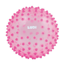 LUDI sensory ball ø20cm 6m+ Pink L2795RO