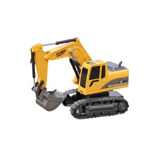 Toy excavator with remote control