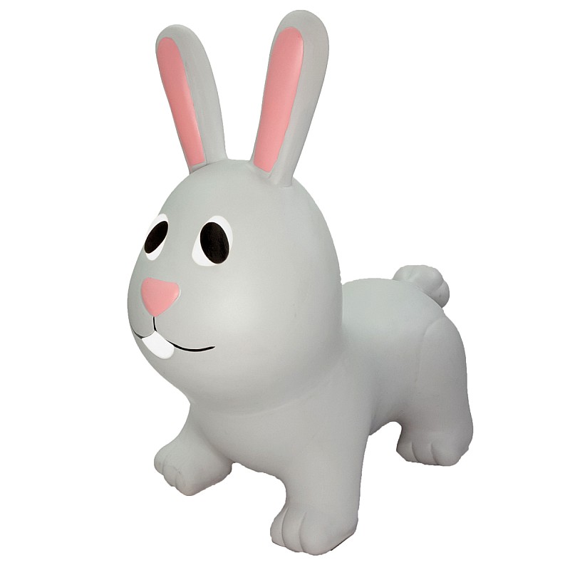 GERARDOS TOYS My First JUMPY Bunny 12m+, grey GT69333 (43406)