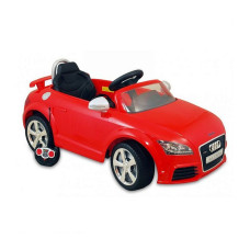 Children electric car with radio control AUDI TT, red, 676R