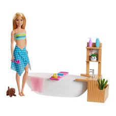 BARBIE Bathtub Playset-Blonde GJN32