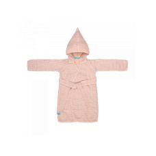 LASSIG Muslin Bathrobe 24-36m, powder pink, 1312013772