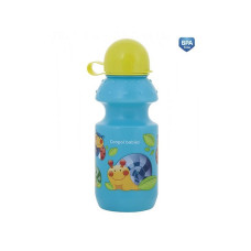 CANPOL BABIES Happy Garden 360ml bottle, turquoise 4/113