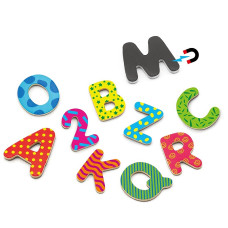 Viga 59429Vg Colorful Magnetic Letters & Numbers 77 Pcs