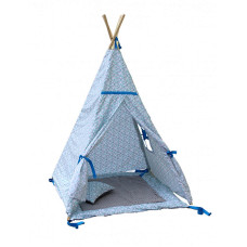 3TOYSM TEEPEE Tent CHECKER PATTERN 110x110x170cm TI3_P