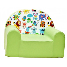 WELOX MAXX children's chair, green-Animals