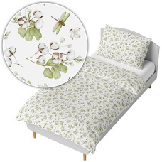 ANKRAS COTTON FLOWER bedding set of 2 pieces 135x100cm