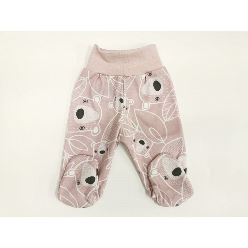 ZUZIA pants 86.size, JEŽ 1740/86 pink bears