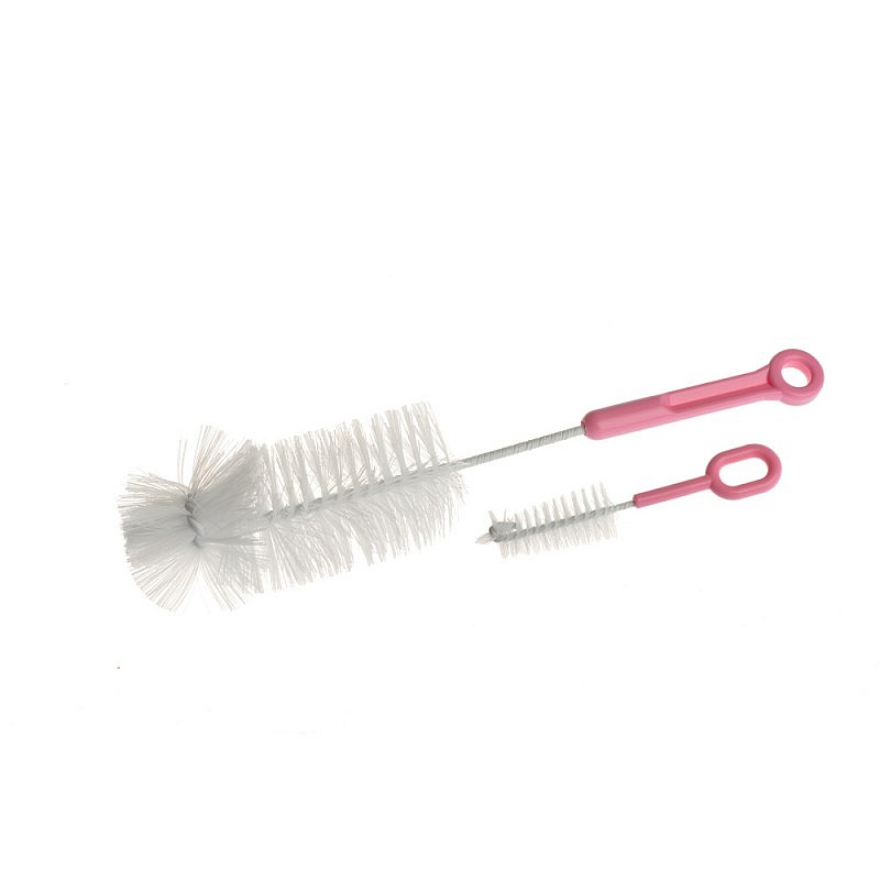 AKUKU Bottle and teat brush A0571, pink