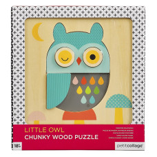 Little Owl Chunky Wood Puzzle