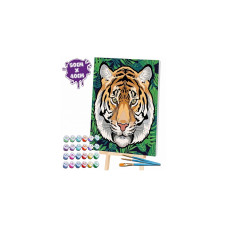 SPLAT PLANET Painting set by numbers 40x50cm TIGER IN JUNGLE, SP44839