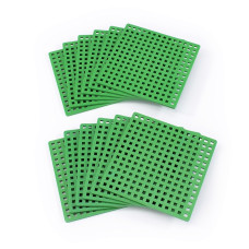 PLUS PLUS baseplate green 12 pieces 5-12 y. 3387