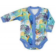 KOALA MADAGASKAR body with long sleeves 56 size 08-282 blue