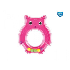 CANPOL BABIES Owl rattle 0m + 2/187 pink