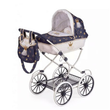 DeCuevas doll stroller with bag CLASSIC GOLD 81cm, 81032