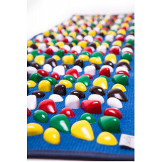 IGORA Rug with pebbles FOOT MAT 200х40cm, MS-1269-1 blue