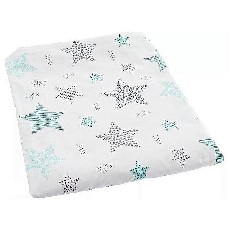 ANKRAS NEW STARS bedding set 2 piece 135x100cm green