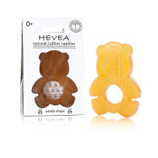 HEVEA Teether shaped panda 0m +