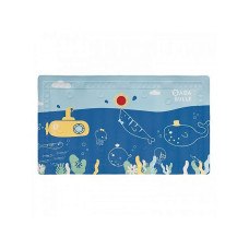 BADABULLE Bath Mat Mountain + Thermometer Underwater world B023016