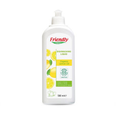 FRIENDLY ORGANIC Dishwashing Liquid (Lemon) 500 ml FR1642