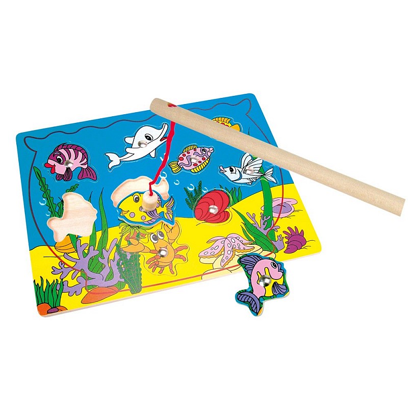 BINO wooden puzzle Aquarium 36m+ 82763