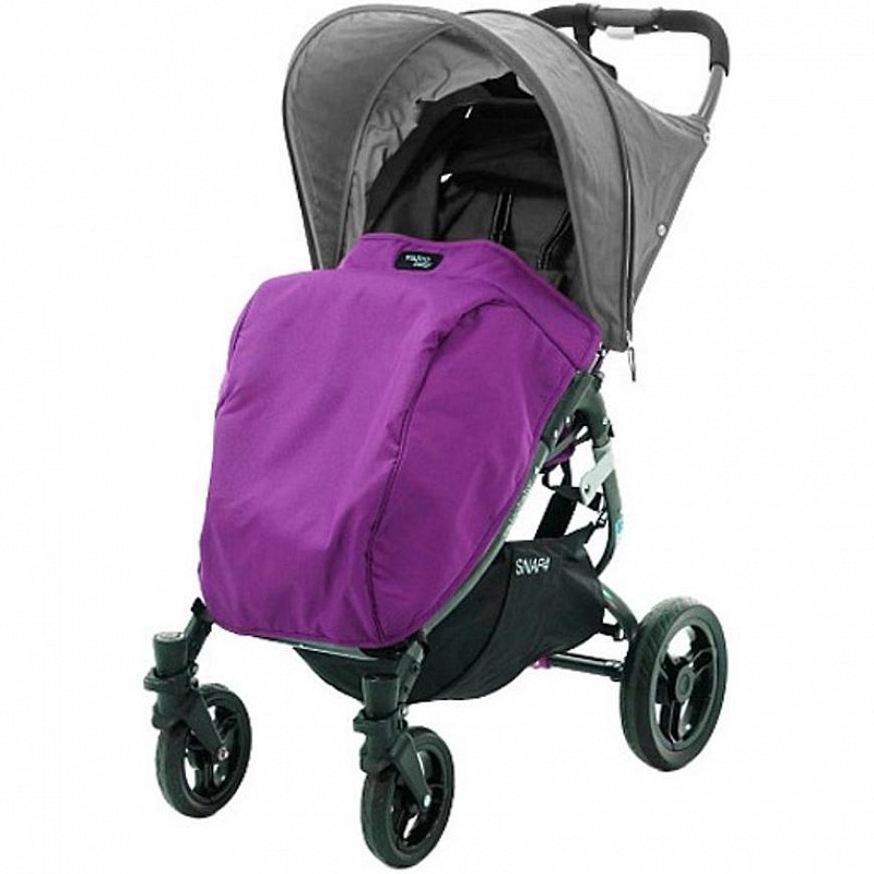 VALCO BABY cover for the feet in the Snap, Snap4, Snap Duo stroller Deep purple 9586