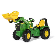 ROLLY TOYS Pedal tractor-loader Rolly X Track Premium John Deere 8400R 651047