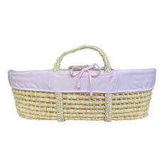 AHOJBABY Moses basket covers Pink Organic