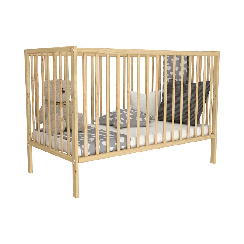 BOBAS MAGDA cot 120x60cm, pine