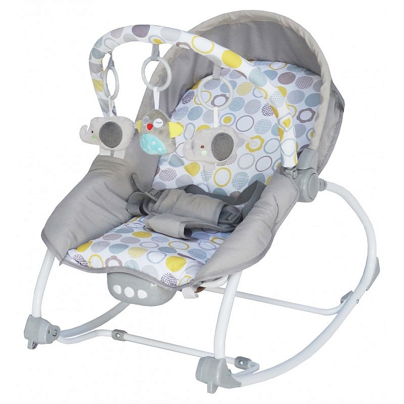 BABY MIX Baby rocking chair, LCP-BR212-852 grey