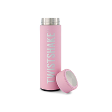 Twistshake Hot or Cold Bottle 420ml Pastel Pink