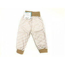 ZUZIA pants 86.size, JEŽ 2219/80 white/beige stripes