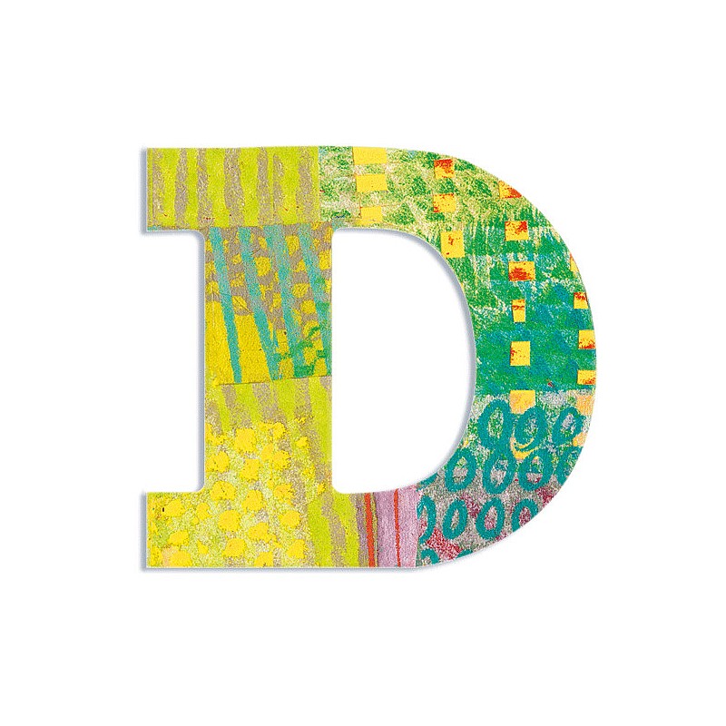 DJECO D - Peacock letter DD04813