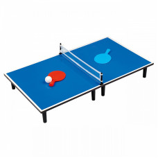 BINO Table Tennis Set – blue, 16 pcs. 82796