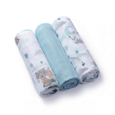 BABYONO Natural diapers with bamboo 3pcs., 70x70cm 397/12