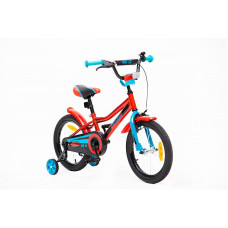 GUST&JUHI Children's bicycle 16" BLAZE, red